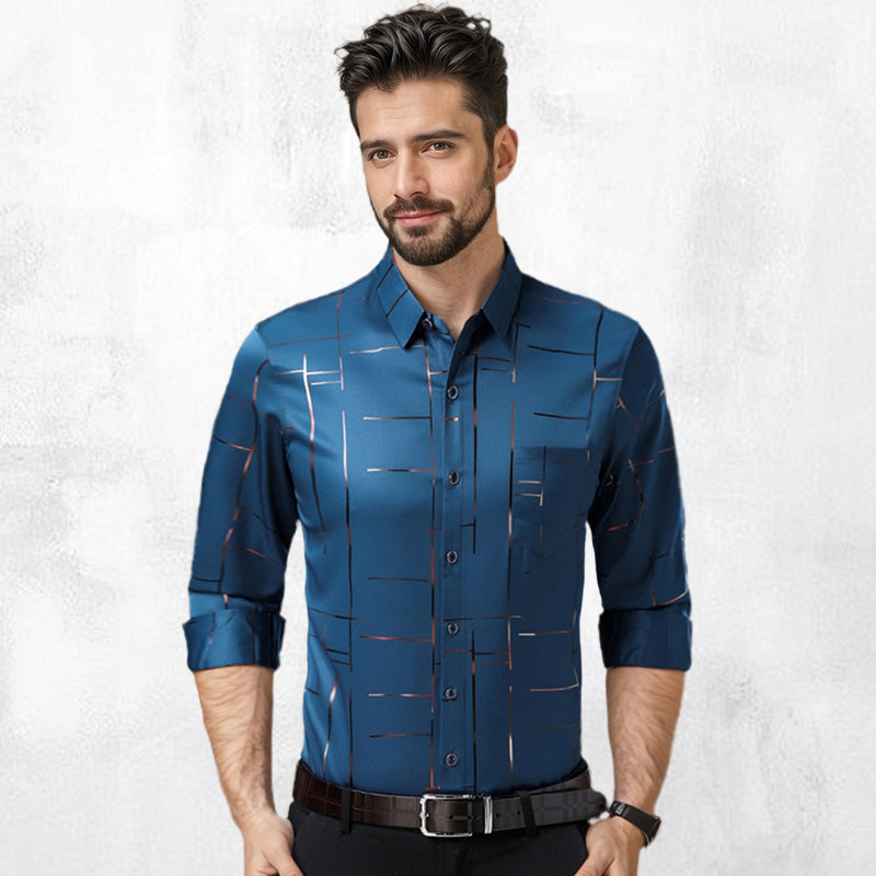 🔥49% OFF TODAY🔥Men's Thin Iron-free Shirt