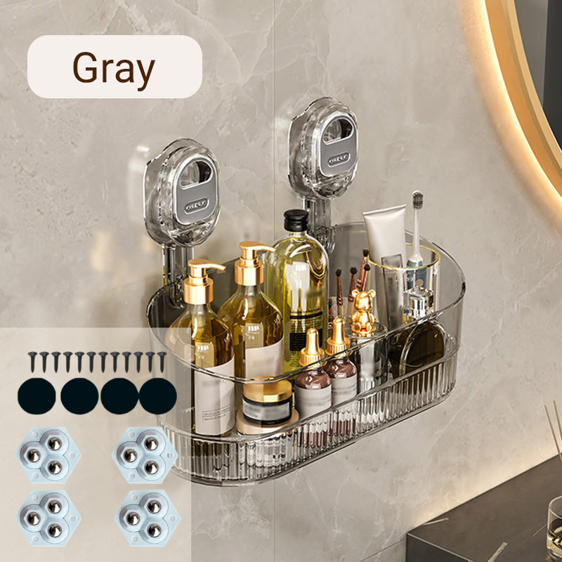 🔥Hot Sale 50% Off🔥Suction Cup Storage Rack with Drain Hole