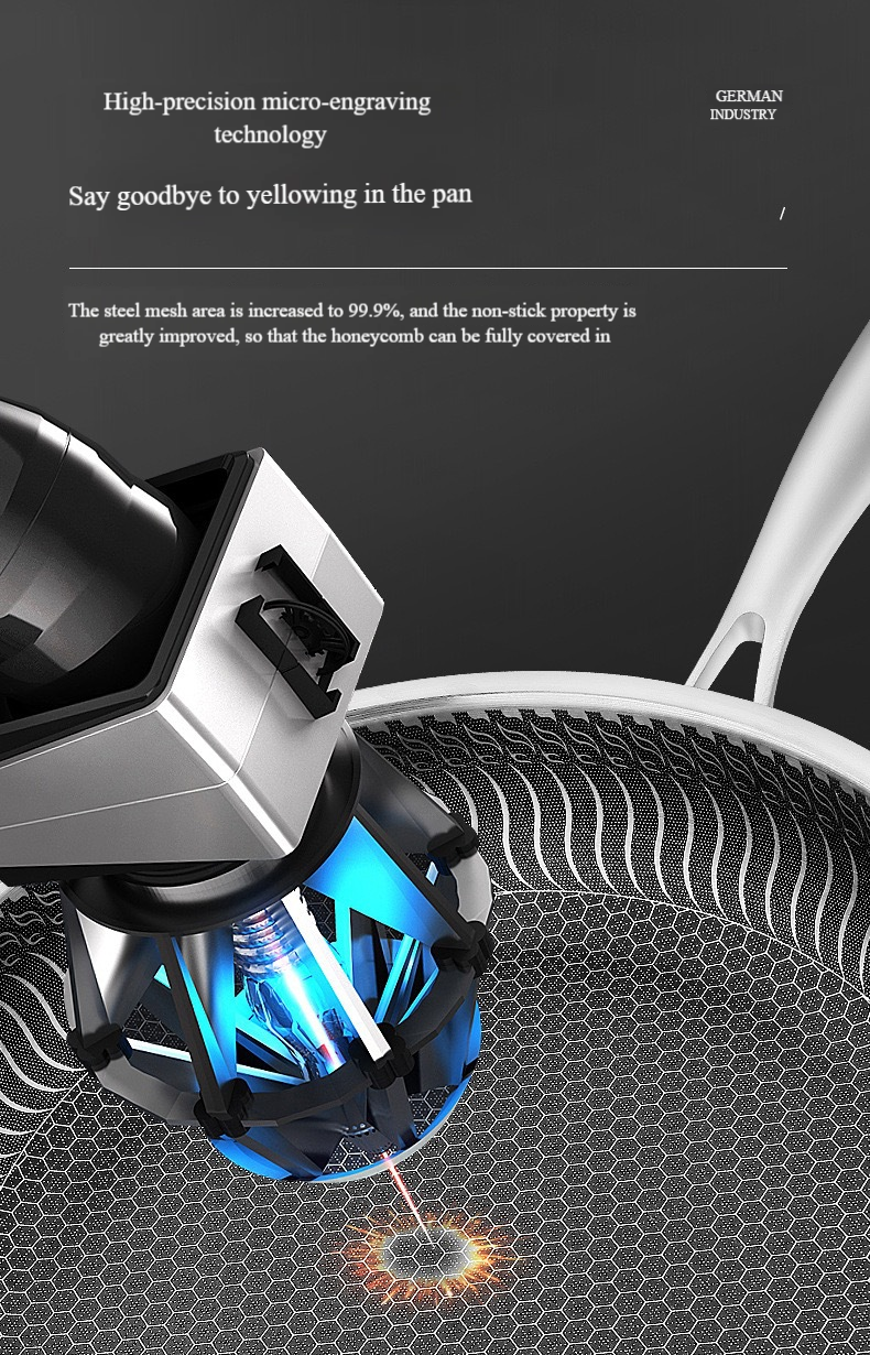 🔥LAST DAY SALE 50% OFF!!🍳Premium Non-Stick Pan with Lid