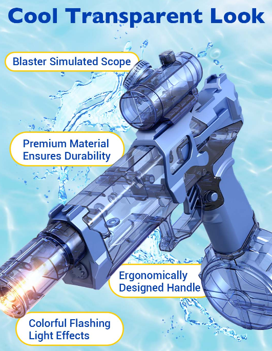 ✈️Free shipping when you buy 2✈️💦Fast Mode Ice Explosion Pistol Water Gun