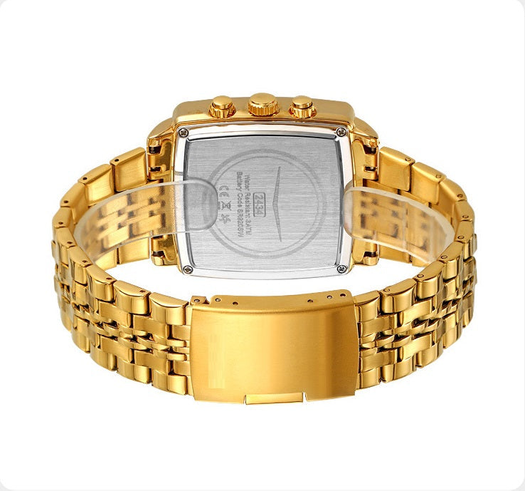 Men's Multifunctional Waterproof Quartz Watch