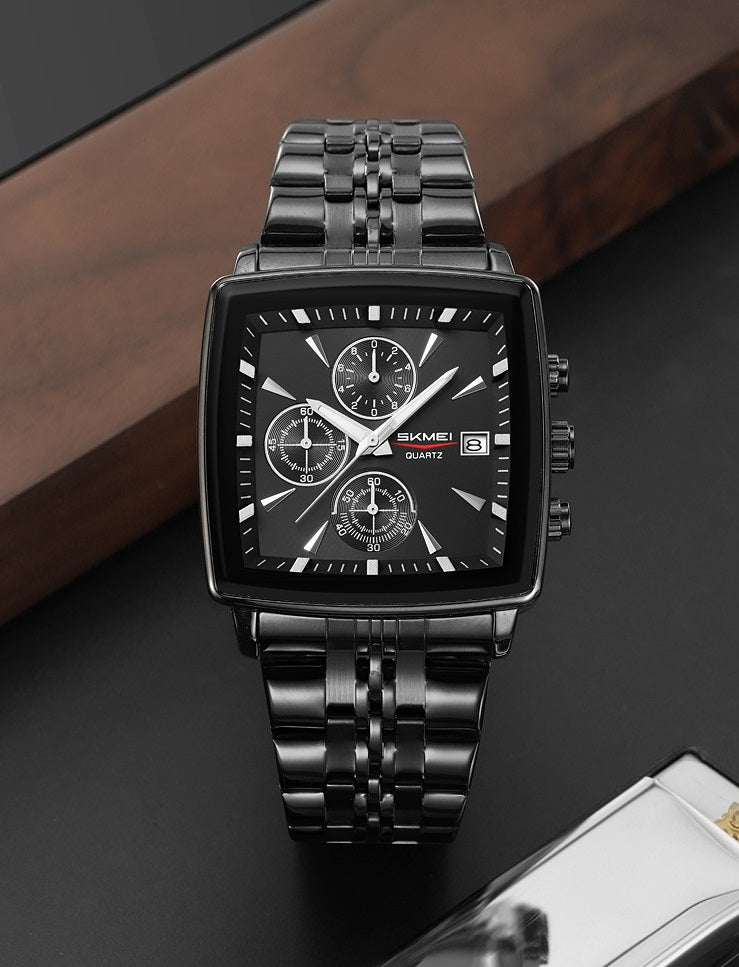Men's Multifunctional Waterproof Quartz Watch