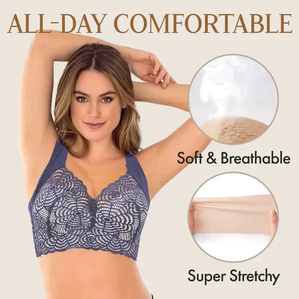 🔥Buy 2 Get 1 Free | Comfortable & Supportive Push-Up Bra (3 PCS)