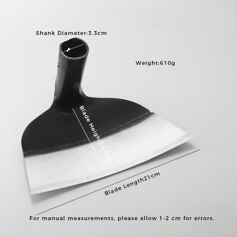 Thickened Manganese Steel Weeding and Land Reclamation Agricultural Hoe