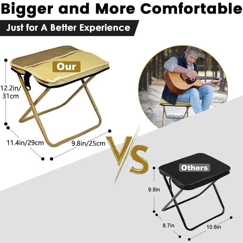 ✨Flash Sale 50% OFF✨Foldable Backpack Stool🎒🪑