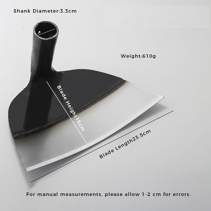 Thickened Manganese Steel Weeding and Land Reclamation Agricultural Hoe