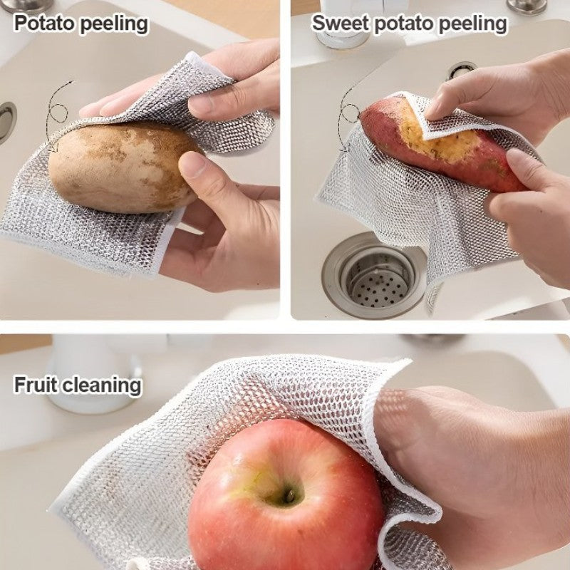🔥Multipurpose Thread Miracle Cleaning Cloths(10PCS)