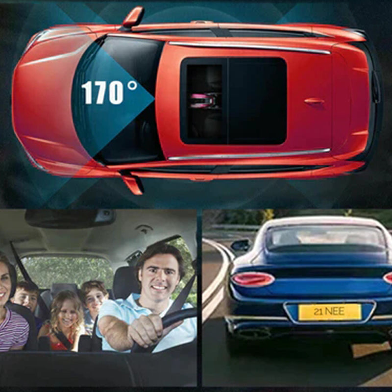 ๐๐น Drive Smarter with Our 170ยฐ Wide-Angle Dash Cam โ Dual Lens, 1080p Clarity!