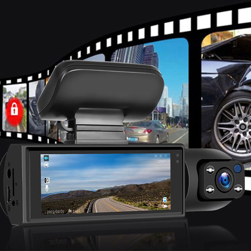 ๐๐น Drive Smarter with Our 170ยฐ Wide-Angle Dash Cam โ Dual Lens, 1080p Clarity!