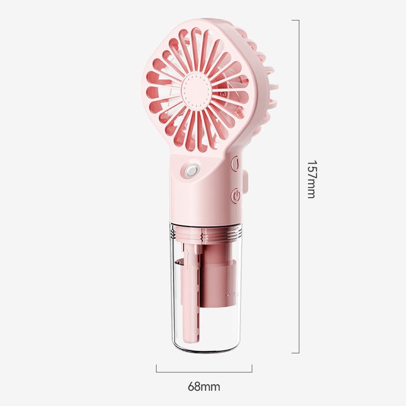 🔥Summer Hot Sale 50% OFF🔥Portable Handheld Humidifier Fan