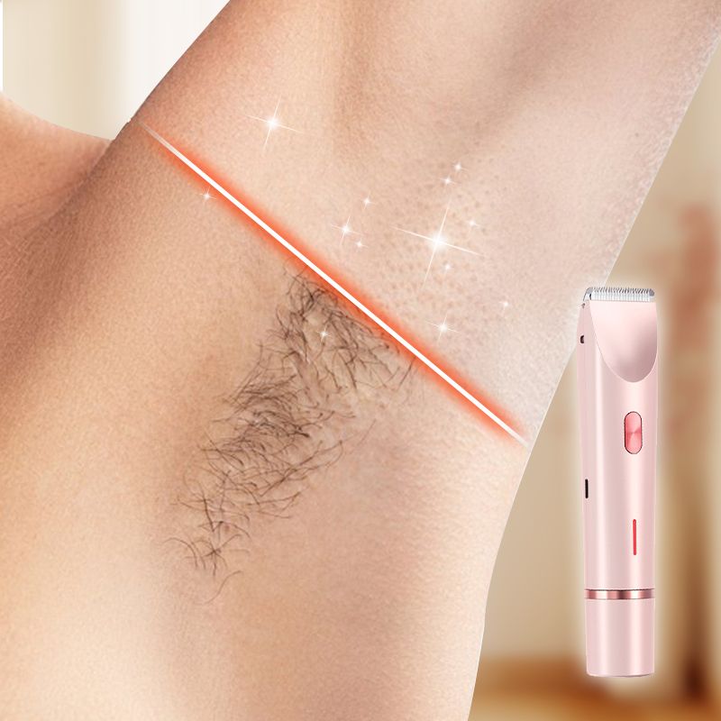 💥SUMMER SALE 50% OFF💥✨【Dual-Head Epilator】IPX7 Waterproof - Hair Removal & Trimming | 21-Day Silky Skin 🦵 💎 Cordless Design | 🌿 Hypoallergenic