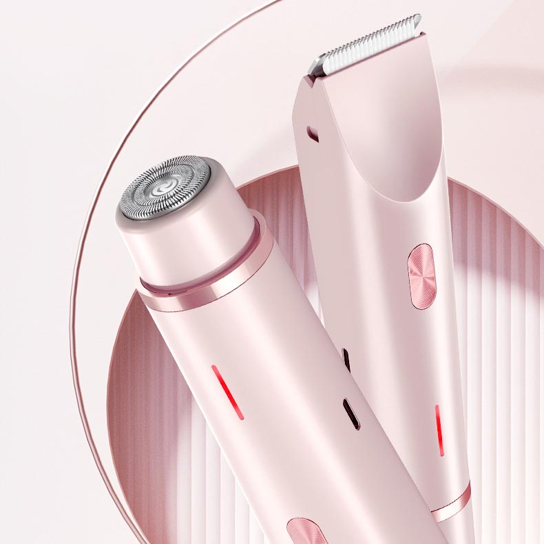 💥SUMMER SALE 50% OFF💥✨【Dual-Head Epilator】IPX7 Waterproof - Hair Removal & Trimming | 21-Day Silky Skin 🦵 💎 Cordless Design | 🌿 Hypoallergenic