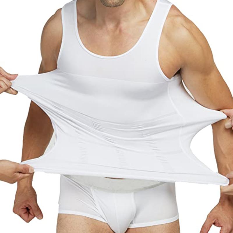 🔥2025 HOT SALE 🔥Men's Slimming Tummy Control Chest Undershirt Shapewear