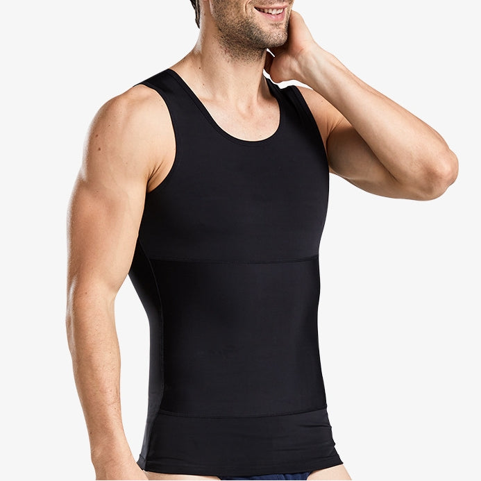 🔥2025 HOT SALE 🔥Men's Slimming Tummy Control Chest Undershirt Shapewear