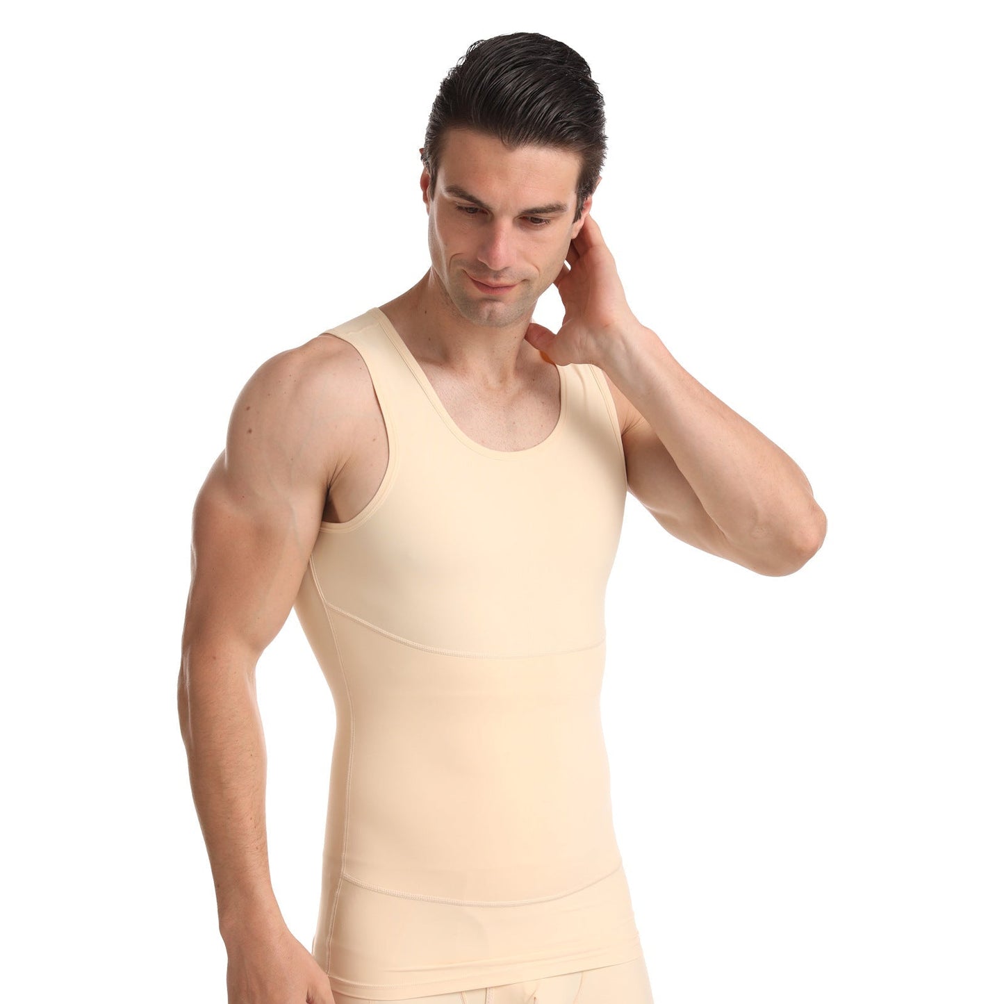 🔥2025 HOT SALE 🔥Men's Slimming Tummy Control Chest Undershirt Shapewear