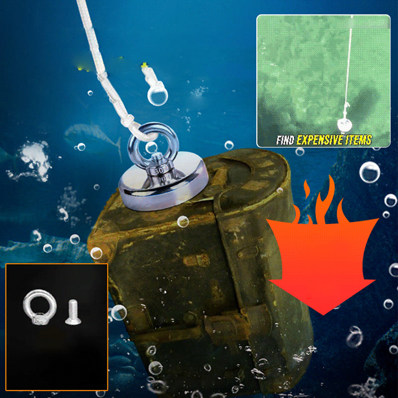 ⏳ Limited time 50% off! 💥Deep Water Magnetic Salvage Gold, Silver, Treasure, Coin Magnet Set(The more you buy, the higher the discount)