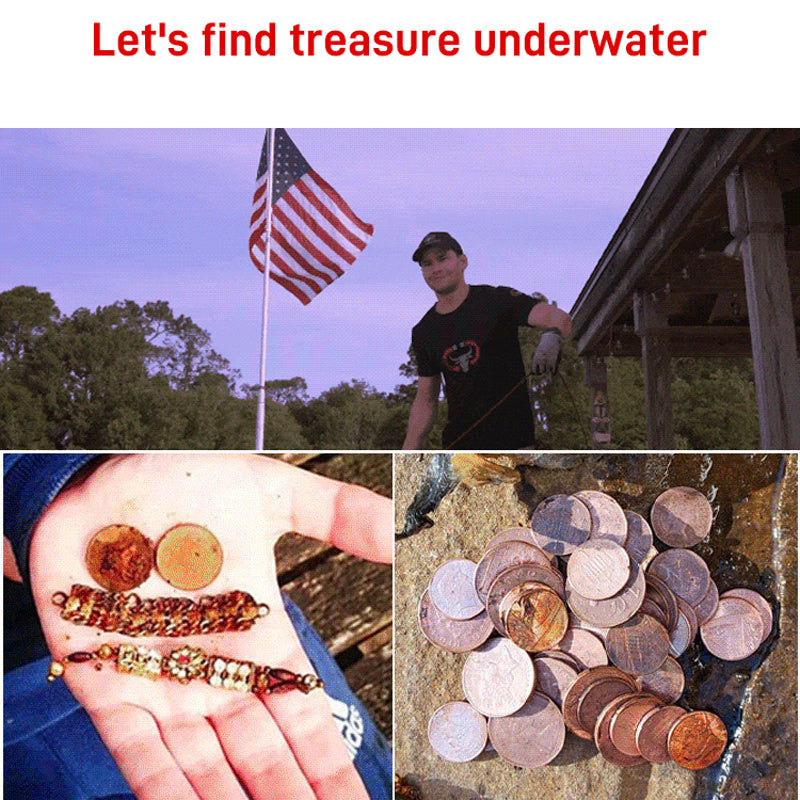 ⏳ Limited time 50% off! 💥Deep Water Magnetic Salvage Gold, Silver, Treasure, Coin Magnet Set(The more you buy, the higher the discount)