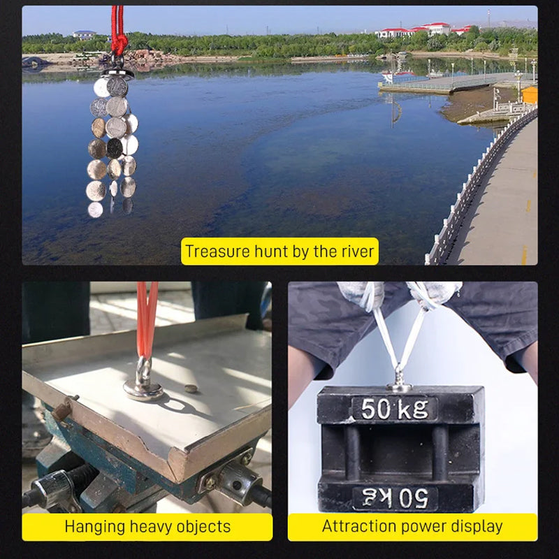 ⏳ Limited time 50% off! 💥Deep Water Magnetic Salvage Gold, Silver, Treasure, Coin Magnet Set(The more you buy, the higher the discount)