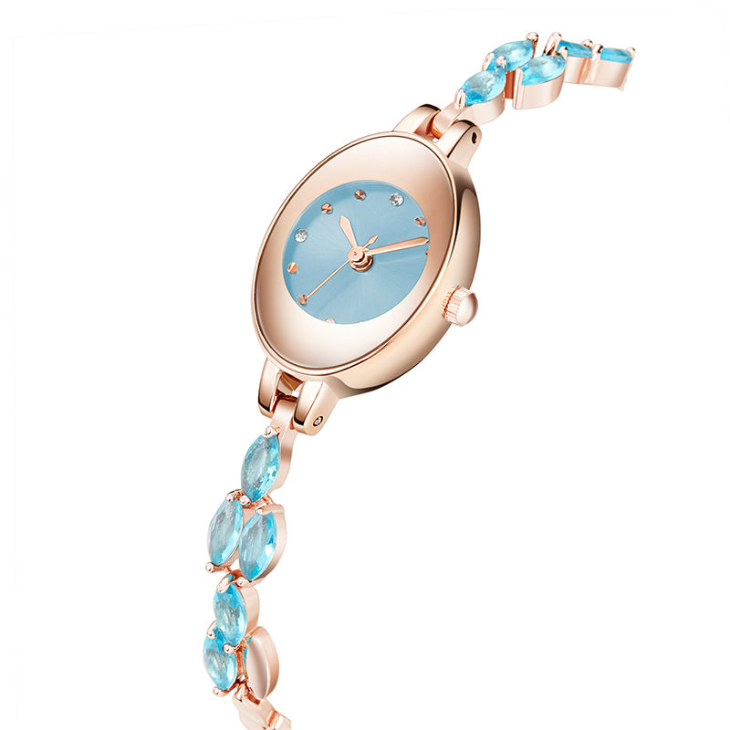 💝Gifts For Women In 2025🥰⌚Women's Colored Zircon Bracelet Watch