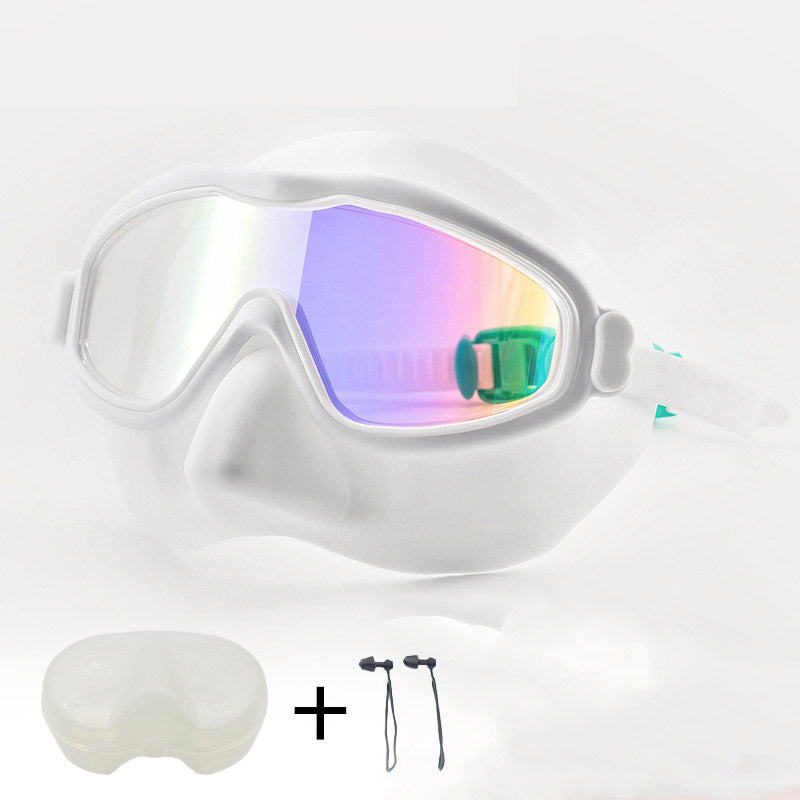 🔥Limited Time Offer 50% OFF🔥Unisex HD Anti-UV Anti-Choking Waterproof Integrated Swimming Goggles