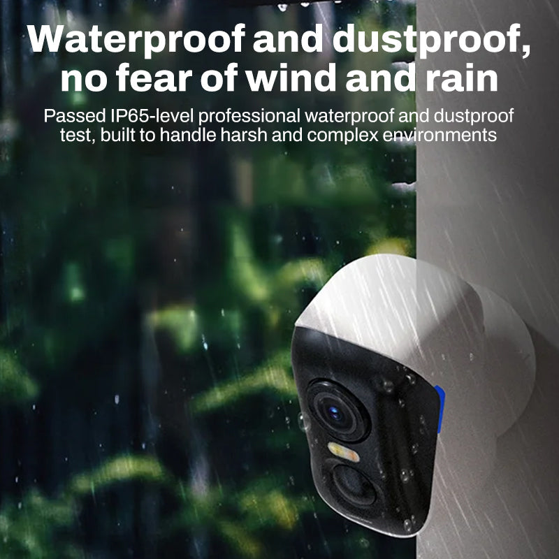 🌞 Wireless night vision camera – Smart security around the clock!