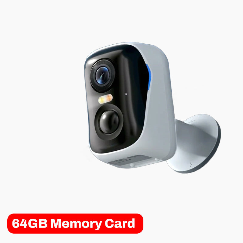 🌞 Wireless night vision camera – Smart security around the clock!