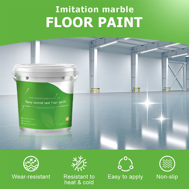 🔥Epoxy Colored Quartz Self-leveling Floor Coating