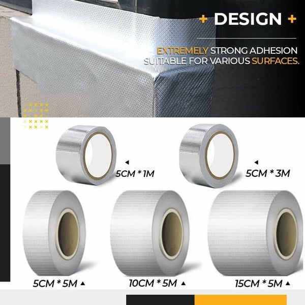 š„ Super Strong Waterproof Butyl Tape ā Extreme Adhesion, Weather Resistant & Long-Lasting Seal