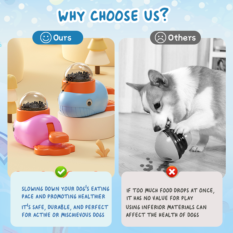 Dog Interactive Treat Dispenser Toy