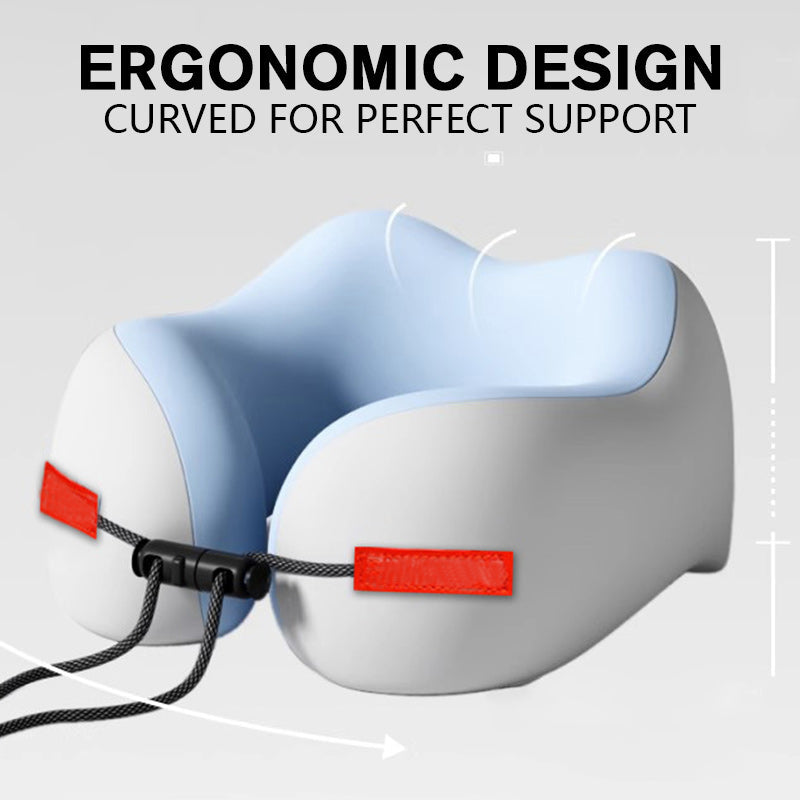 🔥HOT SALE 50% OFF🔥Memory Foam U-Shaped Travel Neck Pillow💤