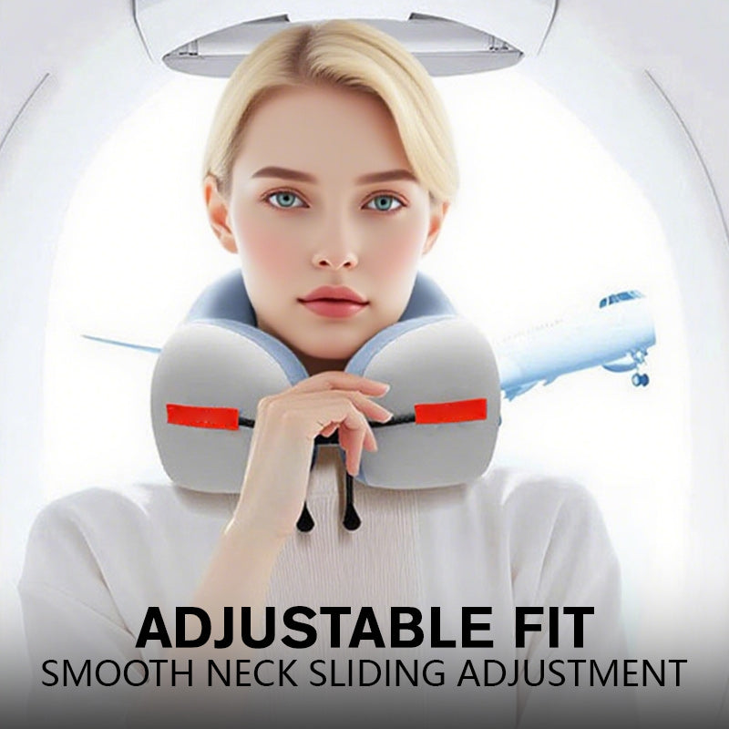 🔥HOT SALE 50% OFF🔥Memory Foam U-Shaped Travel Neck Pillow💤