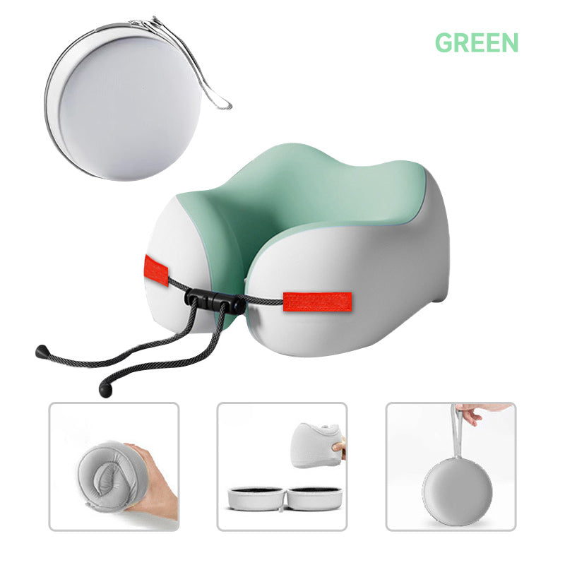 🔥HOT SALE 50% OFF🔥Memory Foam U-Shaped Travel Neck Pillow💤