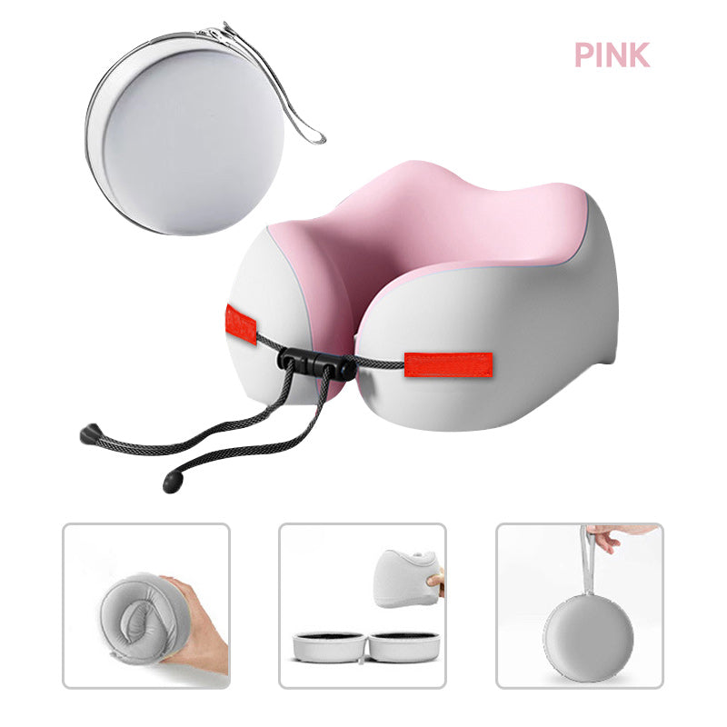 🔥HOT SALE 50% OFF🔥Memory Foam U-Shaped Travel Neck Pillow💤