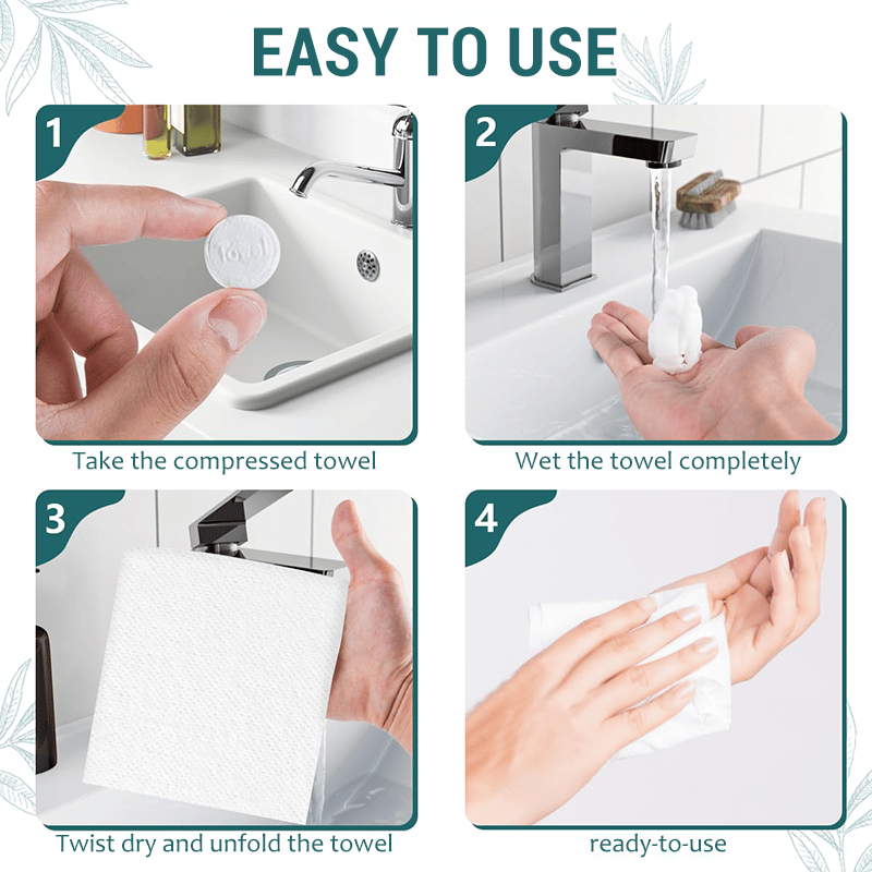 🔥HOT SALE 50% OFF🔥Compressed Towel Tablets