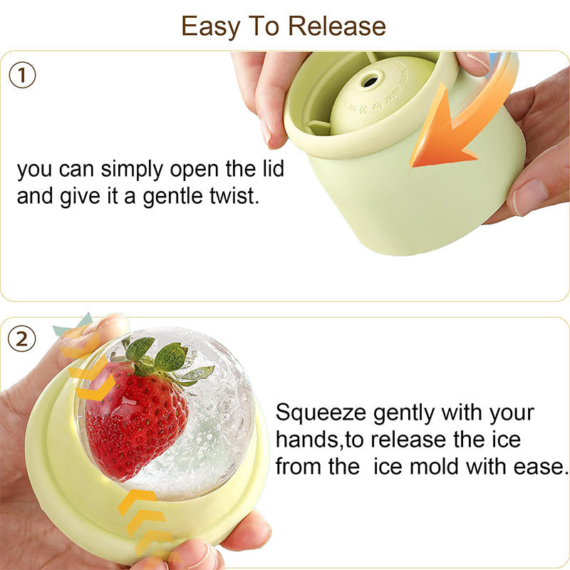 🔥Hot Sale in 2025🎁✨😍 6cm Silicone Ice Ball Mold