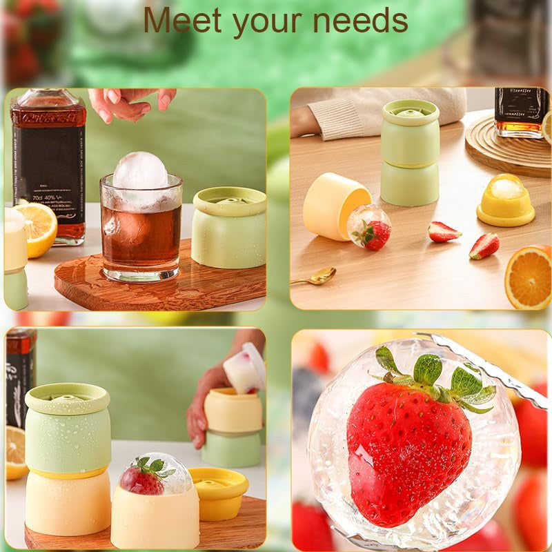 🔥Hot Sale in 2025🎁✨😍 6cm Silicone Ice Ball Mold