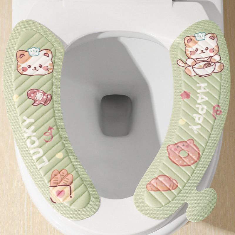 All-Season Adhesive Toilet Seat Cover