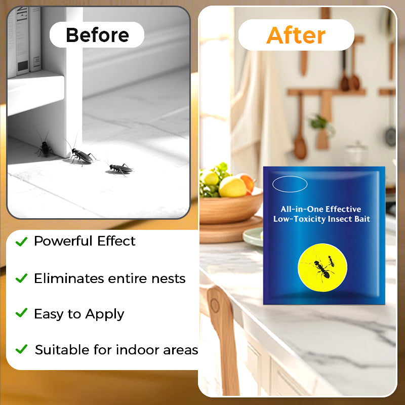 All-in-One Effective Low-Toxicity Insect Bait