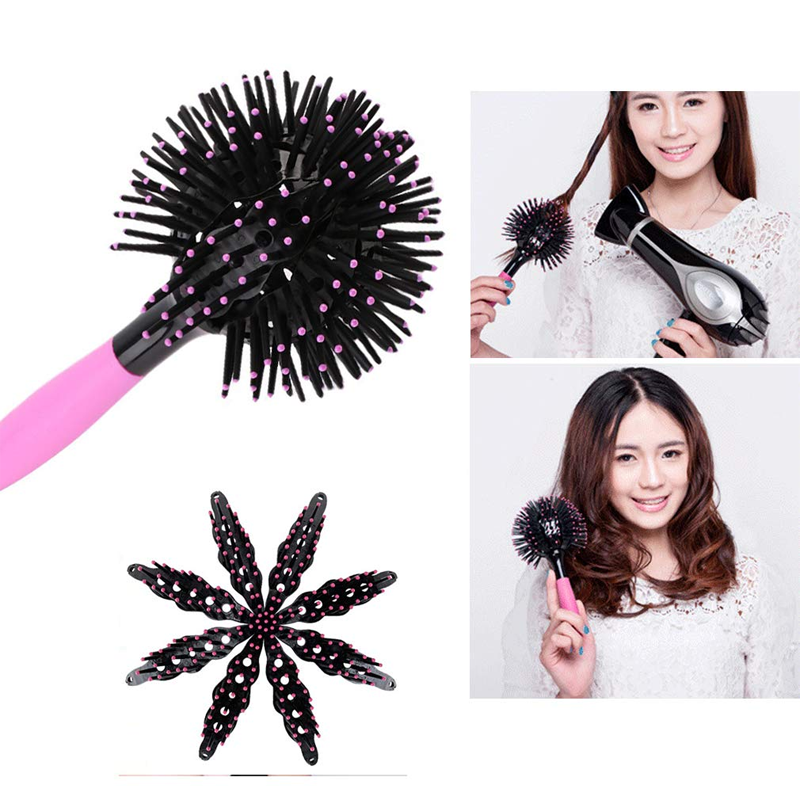 ⏰Final 3 Hours:Buy 2 Get 1 Free -🌟🌟3D Round Hair Brushes for Women