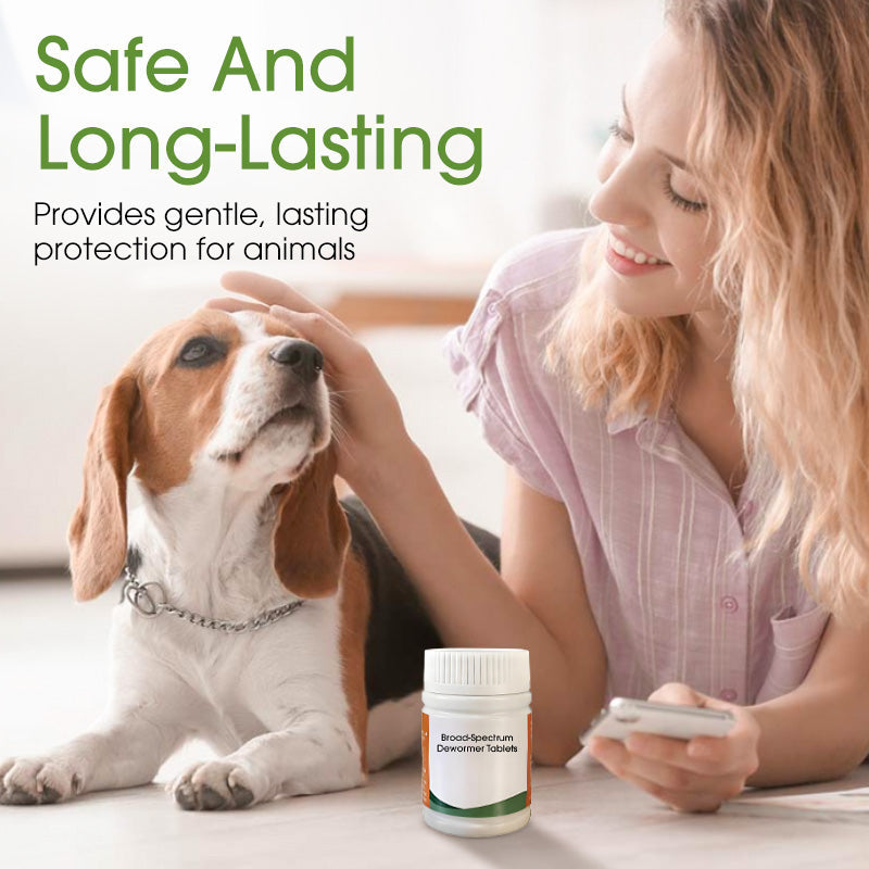 100-Piece Broad-Spectrum Dewormer Tablets