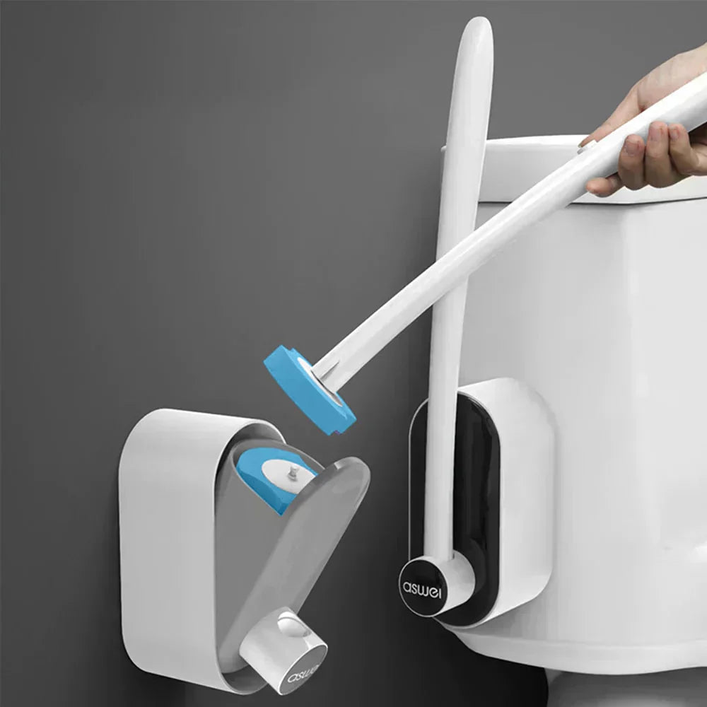 🔥ON SALE 49%OFF🎉2026 New Disposable Toilet Brush, Hygienic Disposable Cleaning Brush for Bathroom