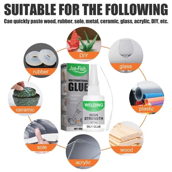 🔥HOT SALE 50%OFF🌪️ HEAT & WATER RESISTANT! WELDING GLUE FOR EVERY NEED! 🌪️