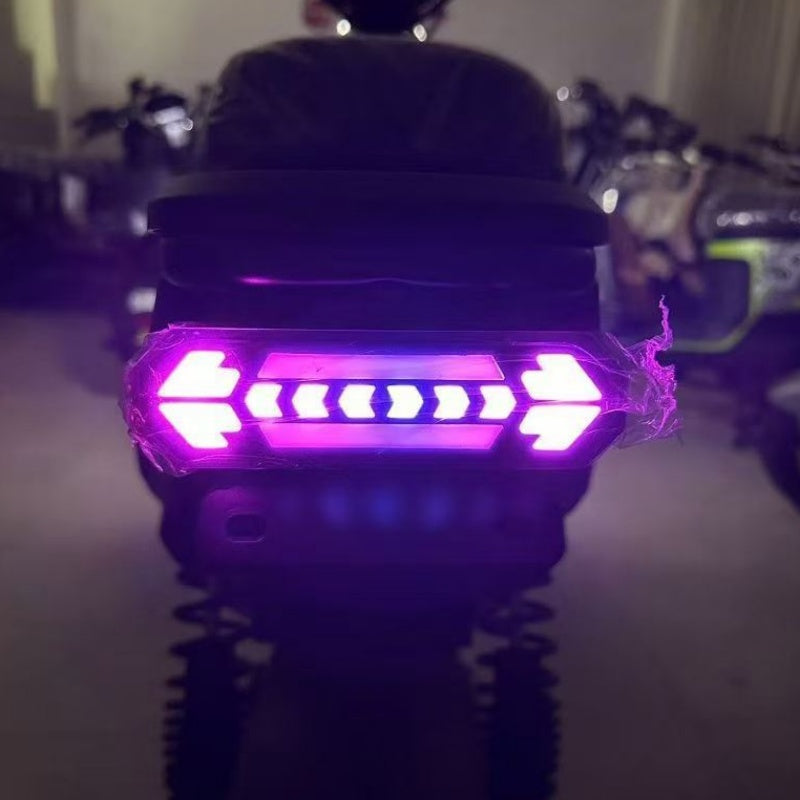 ✨ULTRA-BRIGHT LED SAFETY UPGRADE! Smooth lighting, long lifespan, waterproof & shockproof. Streamlined flexible light bar fits most vehicles — clean look + maximum warning effect!