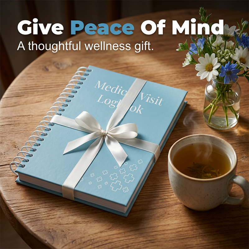 Medical Visit Logbook: Track Appointments & Medications💥BUY 3 GET 2 FREE (50% OFF Bulk Deal)🎁