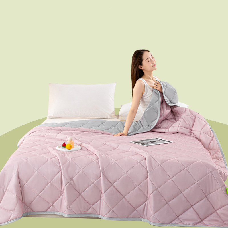 ๐๏ธ๐ Cooling Quilt for Summer โ Sweat-free, dual-tone, airy, and gentle on skinโ๏ธ