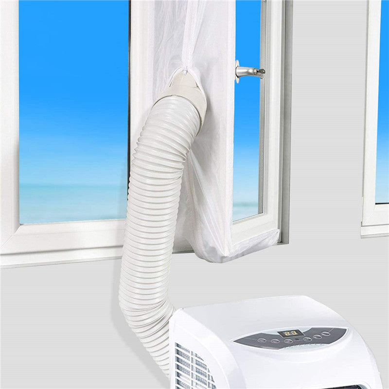 Universal AC Window Seal Kit with 2 Zipper Doors