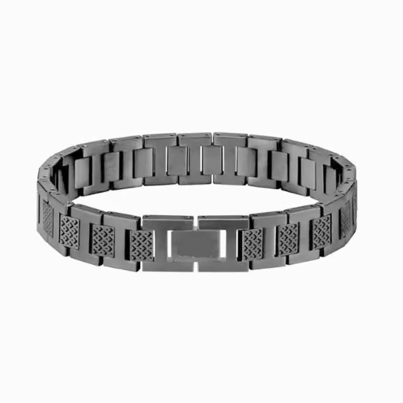 📢📢50% OFF !! ⏰Unisex Stainless Steel Textured Link Bracelet