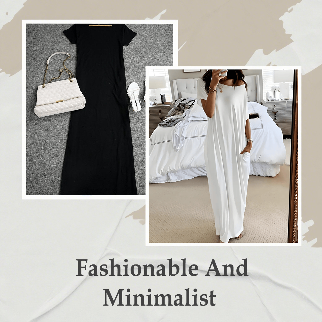 👗 50% OFF NOW! ✨ Loose Fit Long Dress – Clean Style, Flattering for Every Figure & Perfect for Any Occasion 🌸