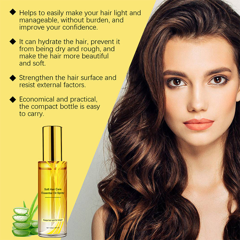 💞Buy 2 Get 1 Free💞Lightweight Nourishing Hair Oil ✨The perfect hair care gift! Silky smooth results🎄