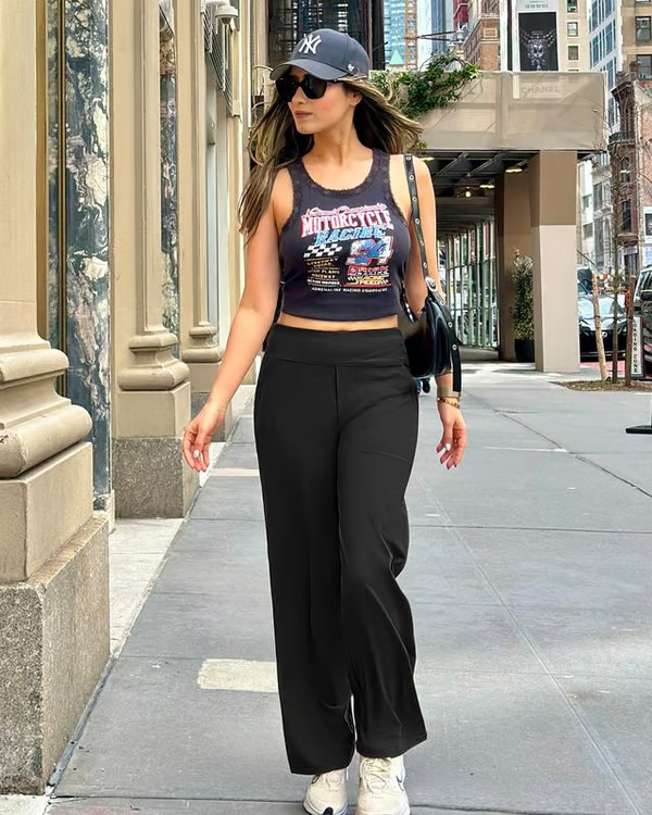🔥Hot Sale 50% Off🔥Women's High Waist Stretch Casual Yoga Wide Leg Pants